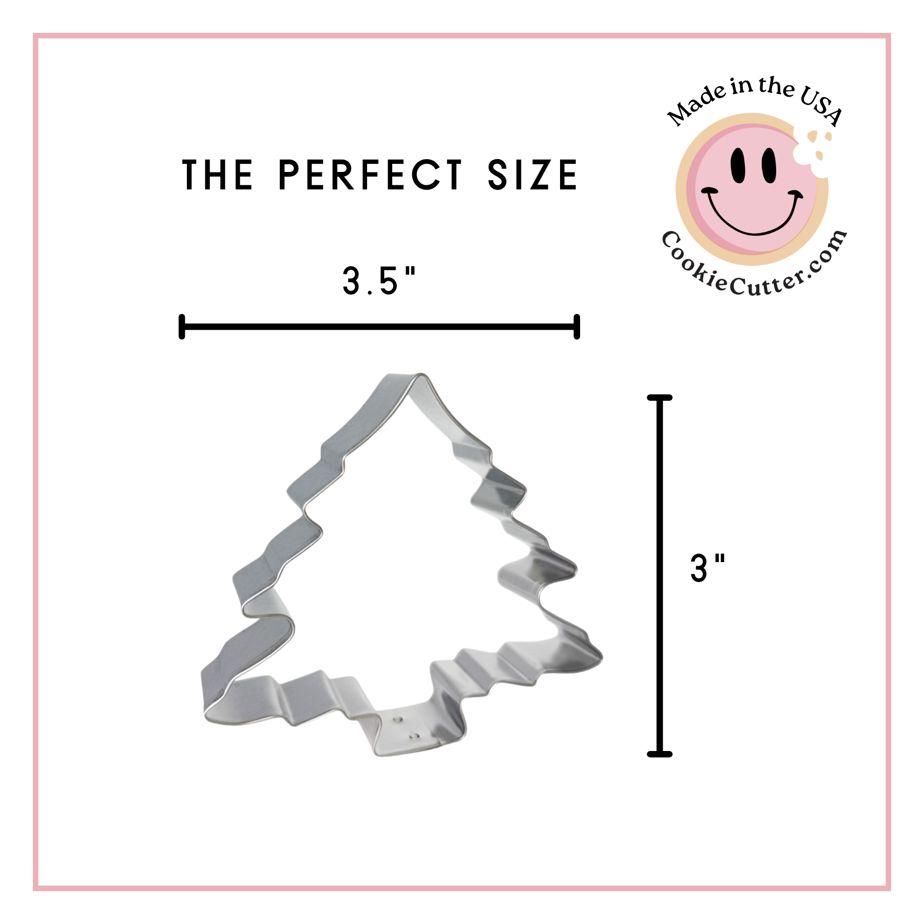 CookieCutter.com - Vente Emporte-pièce - Sapin de Noël 3,5 po B17991