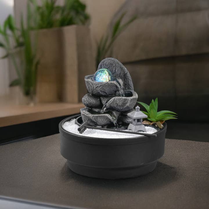 Zen'Arôme - Wholesale Decorative Tabletop Object - Zen Garden & Bogota Indoor Fountain - Zen Atmosphere Decor4