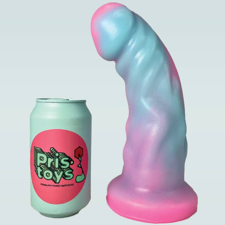 Pris toys - Wholesale Sex Toy - Monolith Dual Density In Cotton Candy W/Suction Cup Base1
