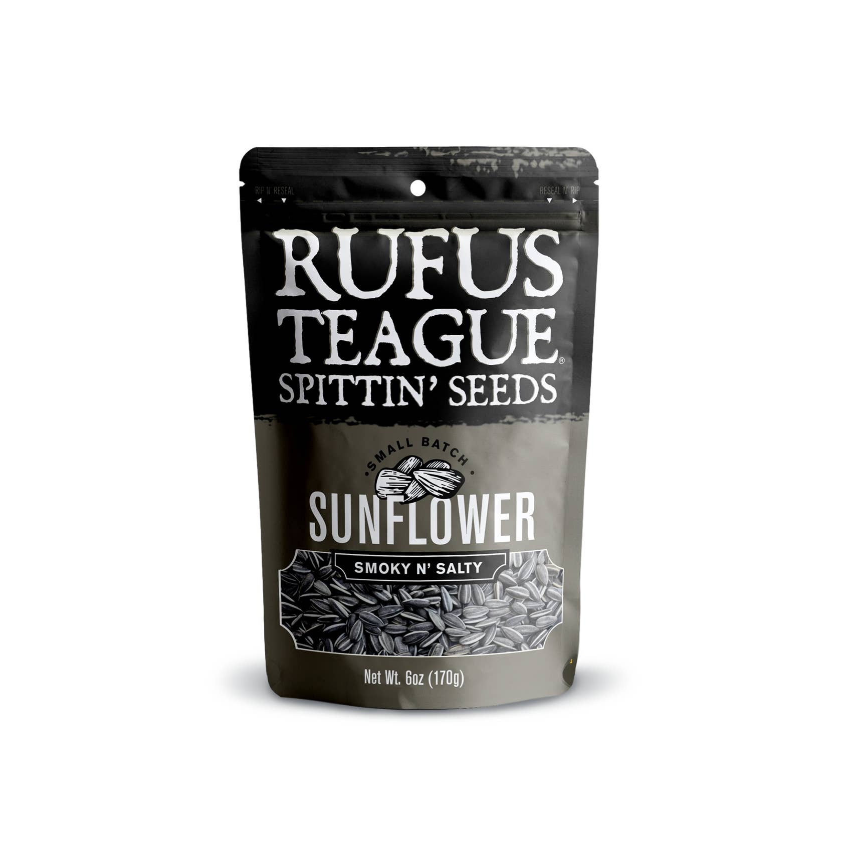 Rufus Teague - Wholesale Nuts - Rufus Teague Smoky N Salty Sunflower Seeds - Bags