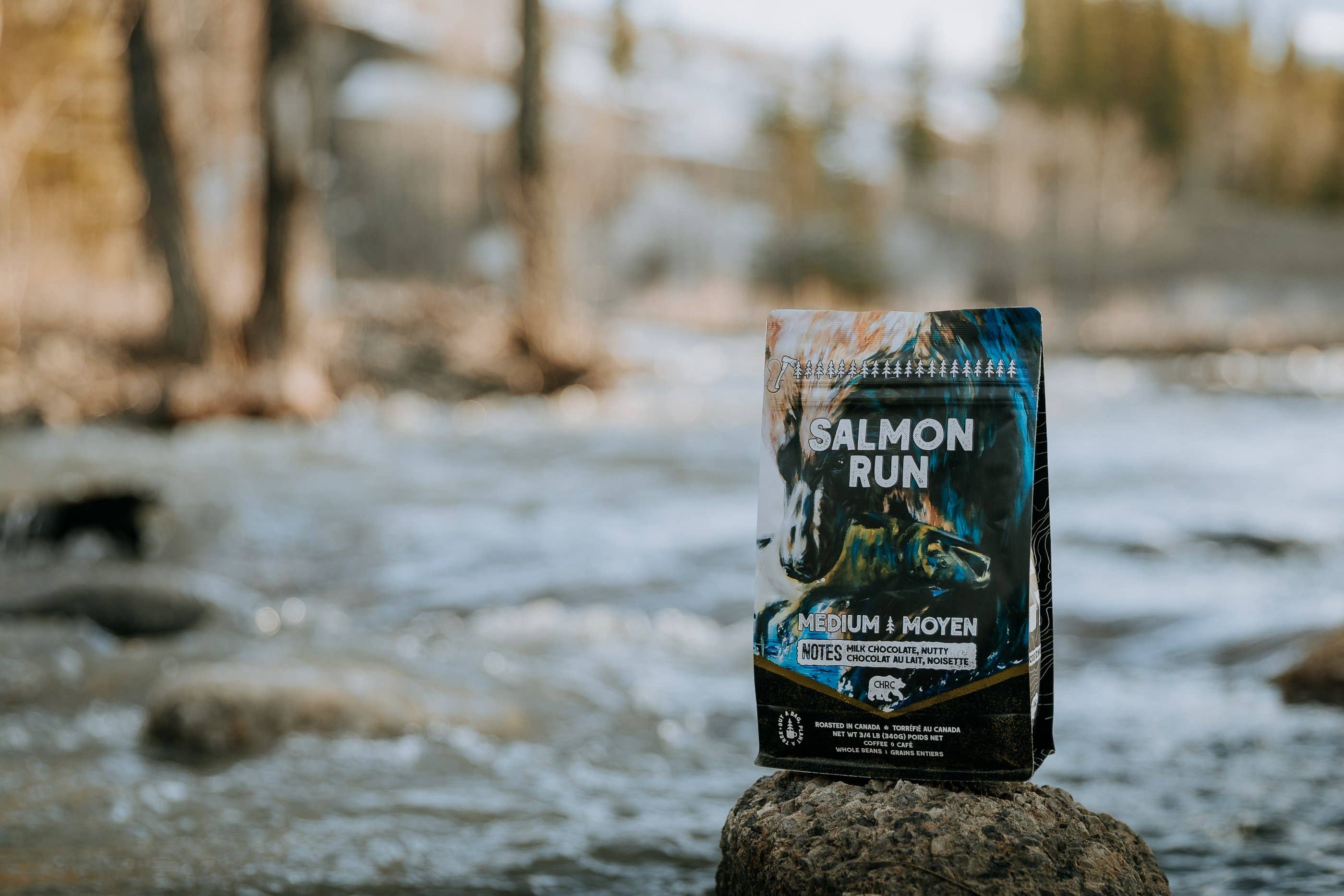 Canadian Heritage Roasting Company - Venta al por mayor Café en grano - Salmon Run - Café orgánico (MED)7