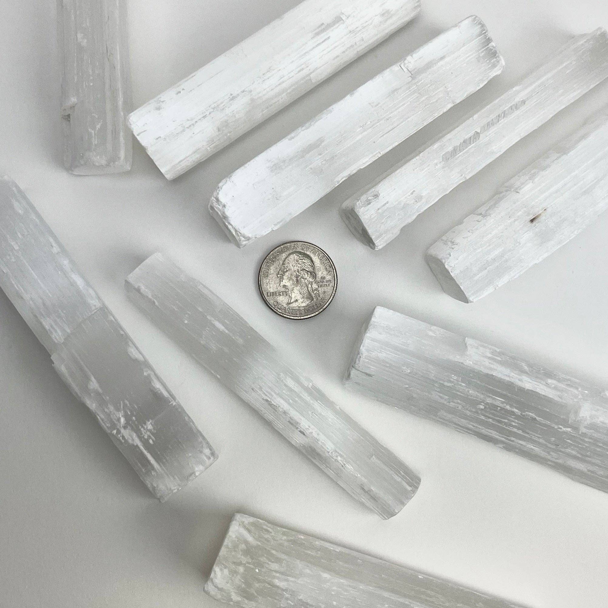 Pelham Grayson Rose - Wholesale Spiritual Stone/Crystal - Selenite Sticks | "Crystal Charging Wands" | Morocco0