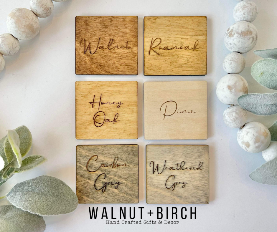 Walnut + Birch - Wholesale Sign - Family themed sign - framed shelf sign (Copy)2