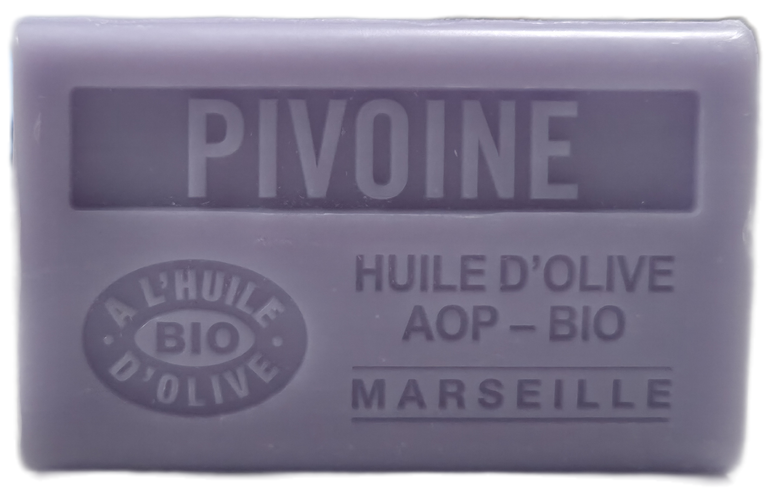 Savons.nl - Savon de marseille distributeur - Vente Pains de savon - AOP - Savon à l'huile d'olive biologique Pivoine2