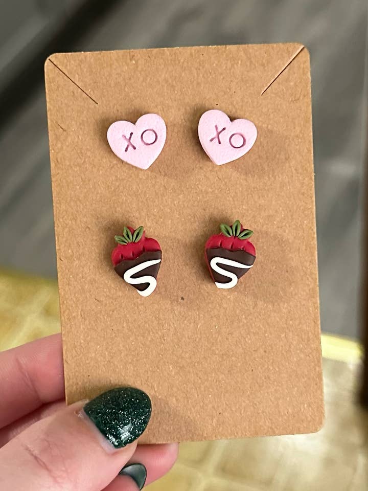 Stud Pack Saint-Valentin pour la vente par SmallTownClayCo