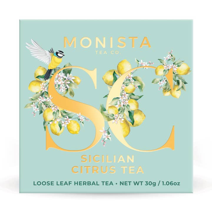 Sicilian Citrus Tea Mini Taster for wholesale by Monista Tea Co.