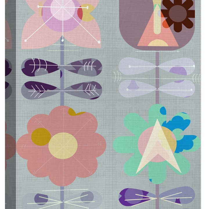 Paper Flower Ii Décoration murale sur toile 22 x 20 po pour la vente par PTM Images