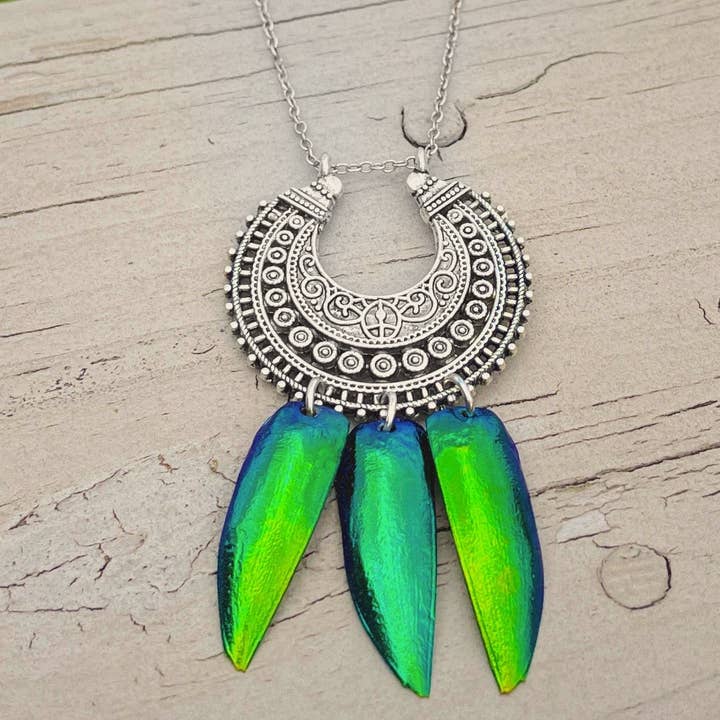 Collana in argento Deva Jewel Wing Bali per la vendita all'ingrosso da parte di Peace Love Bling