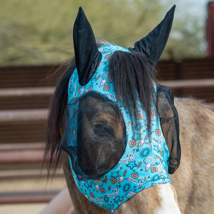 Schulz Equine - Wholesale Horseback Riding Gear - Lycra Fly Mask17