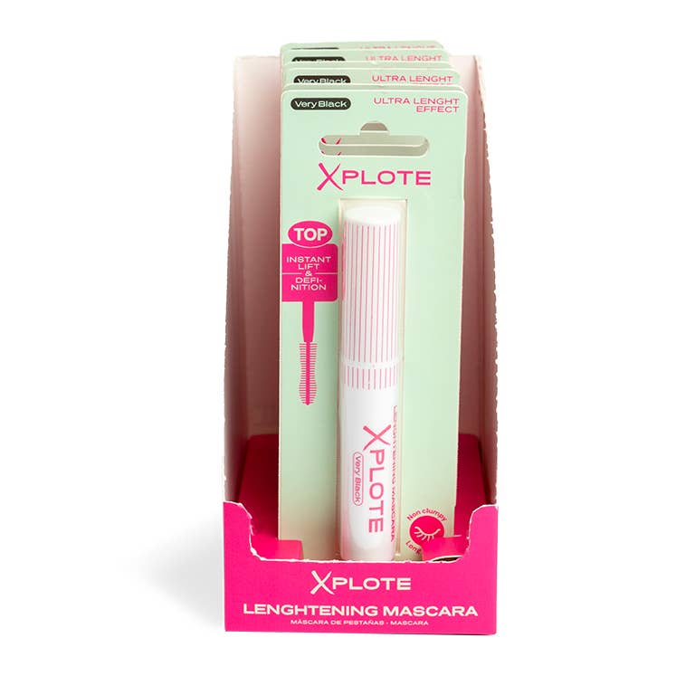 Aquarius Cosmetic SLU - Wholesale Mascara - XPLOTE VERY BLACK LENGHTENING MASCARA4