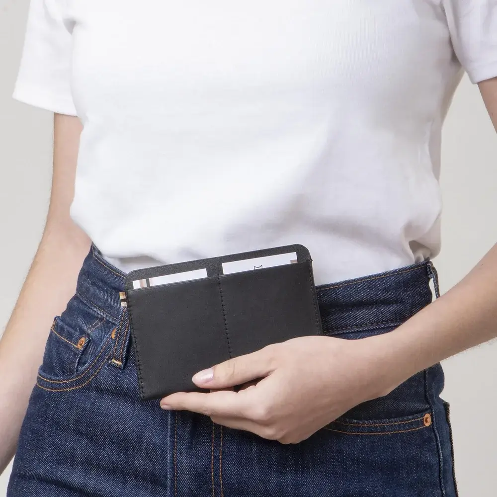 MARIELAURENCESTEVIGNY – Engroshandel Tegnebog - Dame – RFID pas- og korttegnebog - Travel- Skin classic Black3