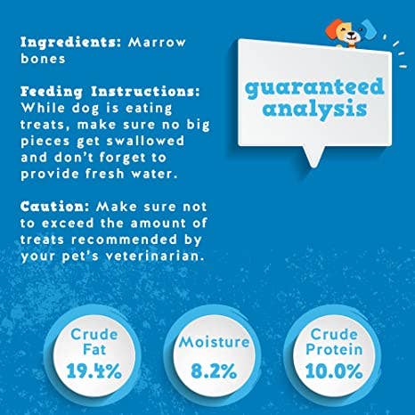 J&C PET SUPPLY LLC - Wholesale Pet treats – Dog - 6" Marrow Bone Jack&pup Dog Treats3