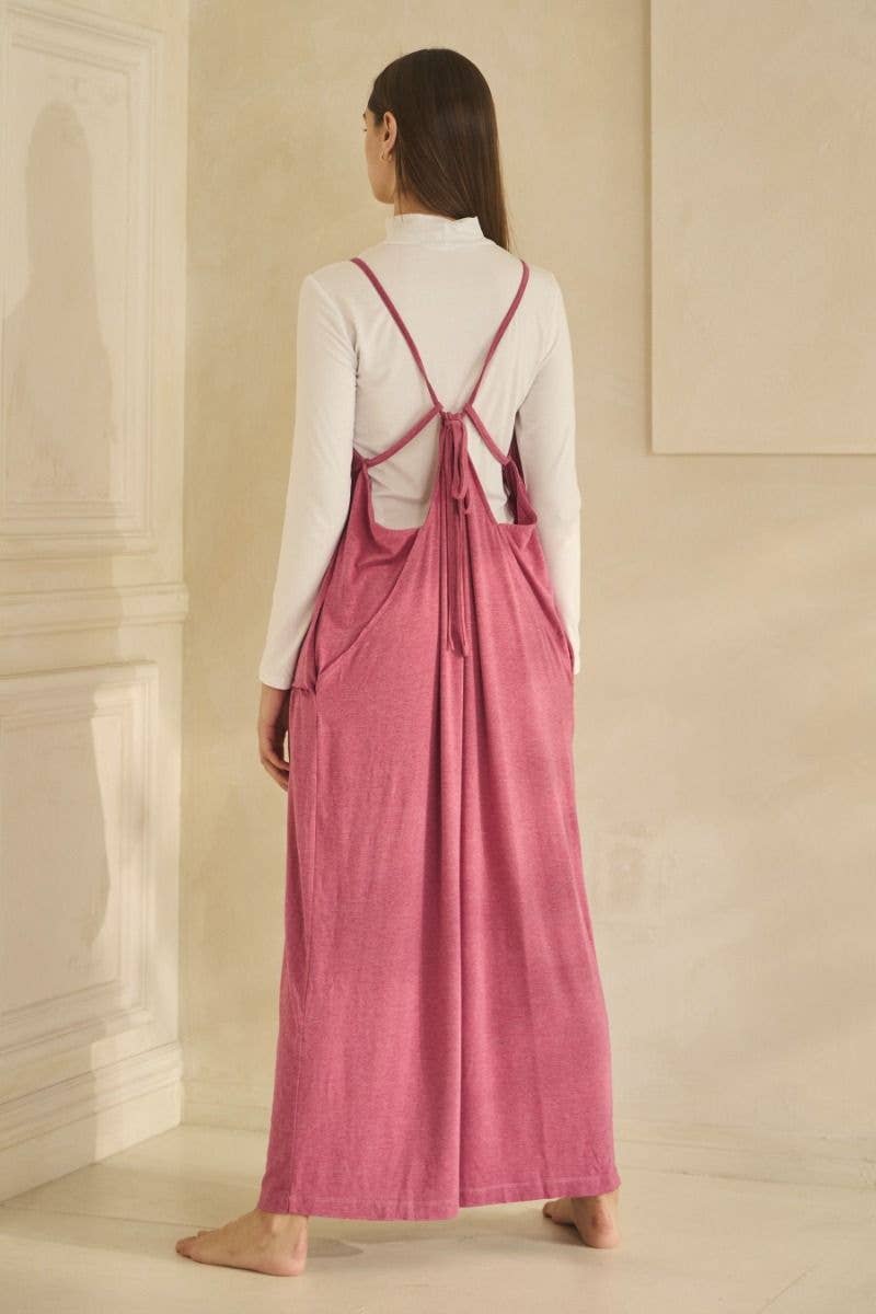 Oddi - Wholesale Jumpsuit - Women's - Plus Soft Rayon Jersey Palazzo Jumpsuit4