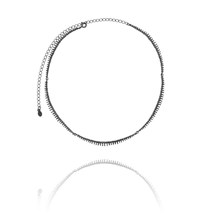 Asterias Halsband Oxiderat 925 Sterling Silver för wholesale av AURUM by Guðbjörg