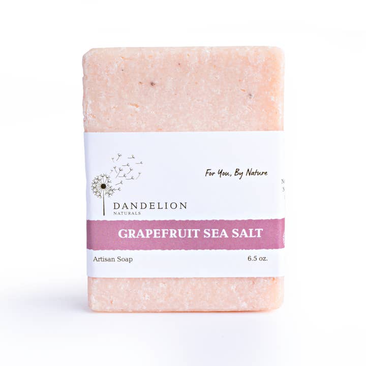 Dandelion Naturals – wholesale Bar Soap – White Label Sea Salt Bar Soap | Plant Based & EO Scented 3
