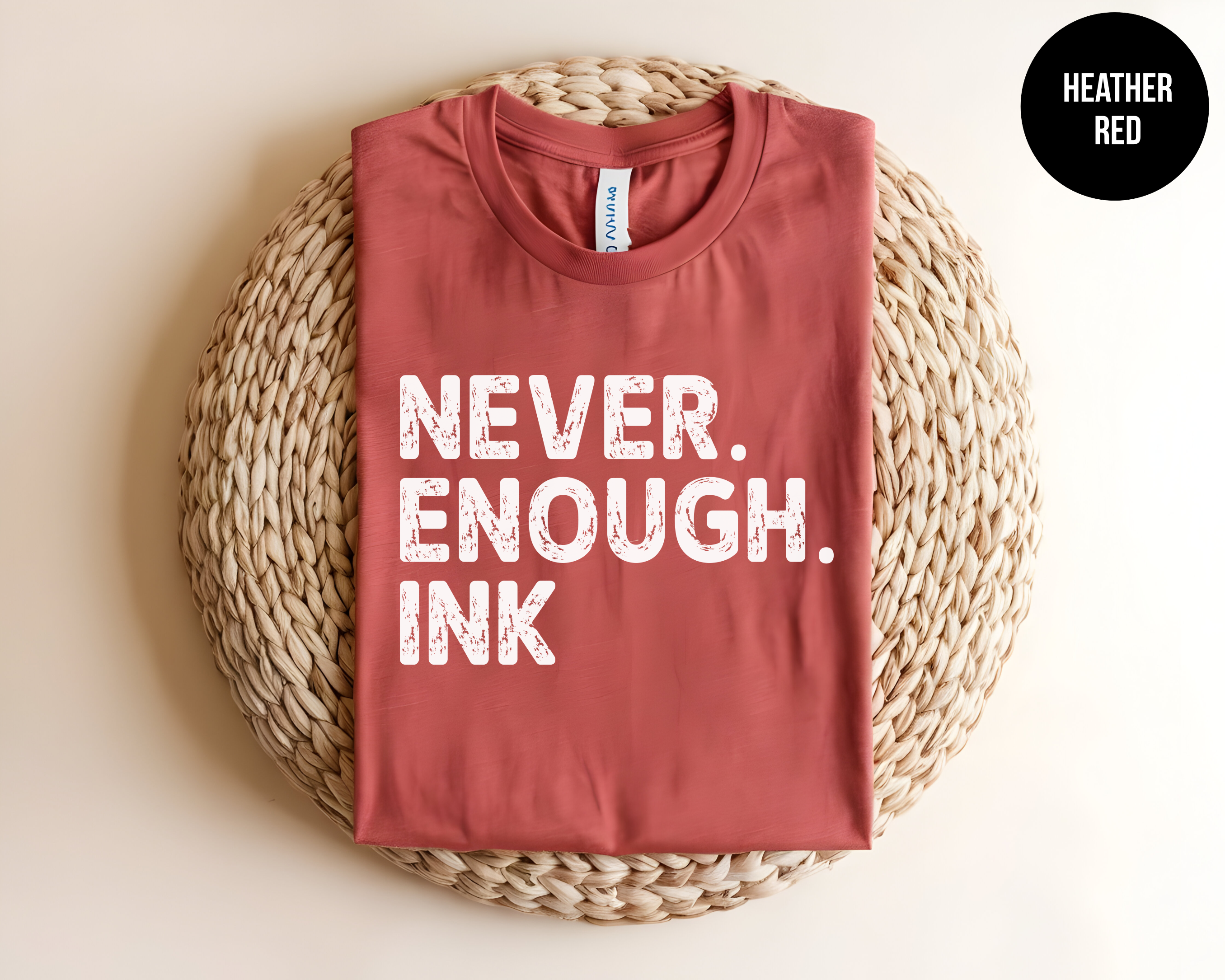The Shirt Republic - Wholesale Screen Printed T-Shirt - Women's - Never. Enough. Ink.6