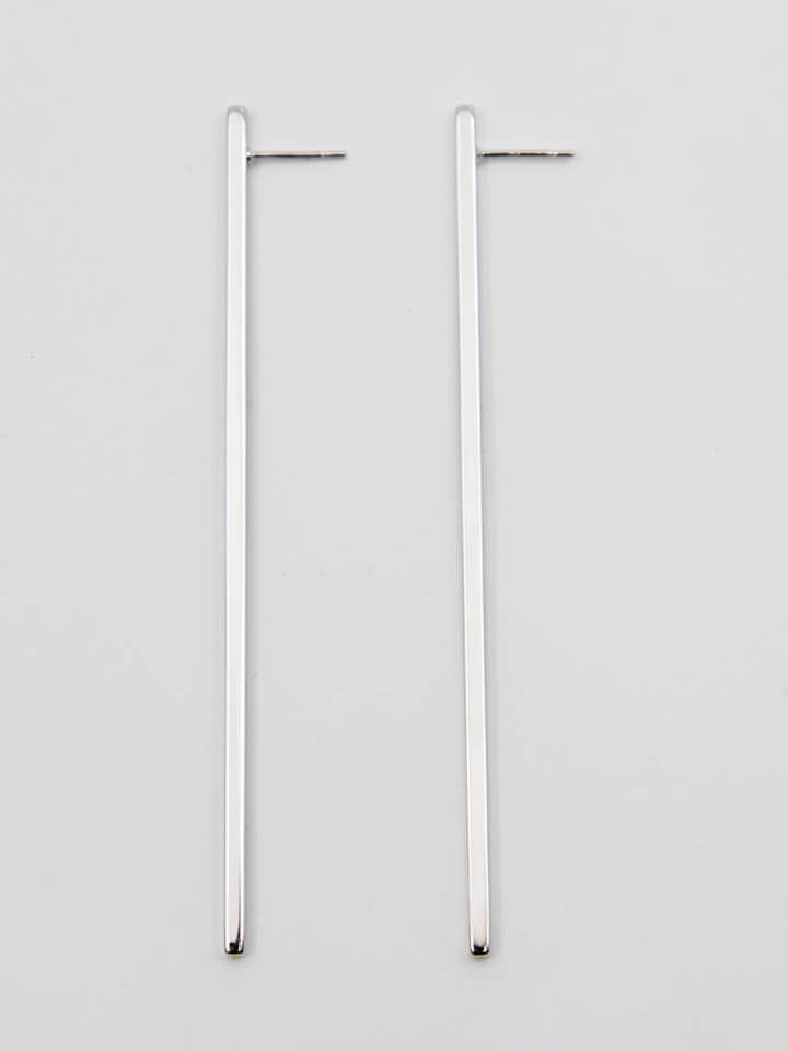 Symmetrische paar oorbellen met lange staaf voor wholesale door CHO