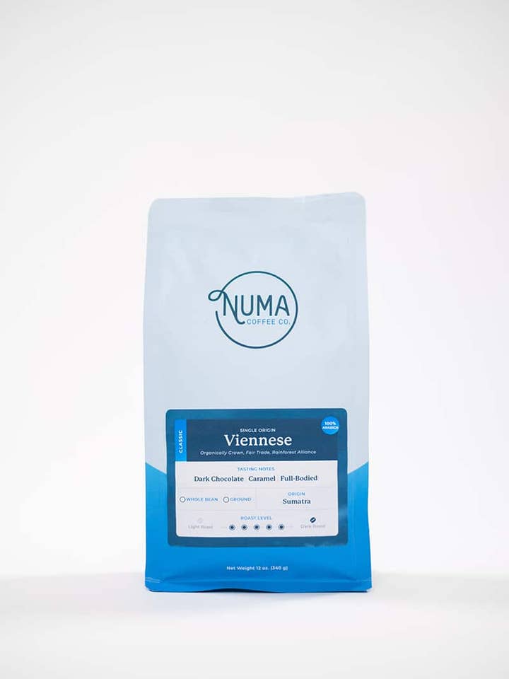 Rättvisemärkt / Ekologisk Wienermalt - 5 lb. Påse för wholesale av Numa Coffee Co