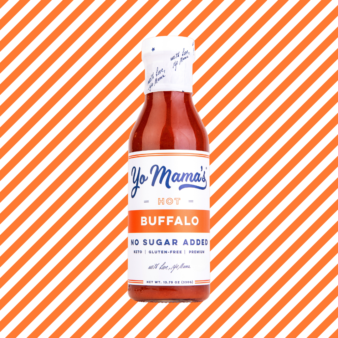 Yo Mama's Foods - Wholesale Hot Sauce - No Sugar Hot Buffalo Sauce 1