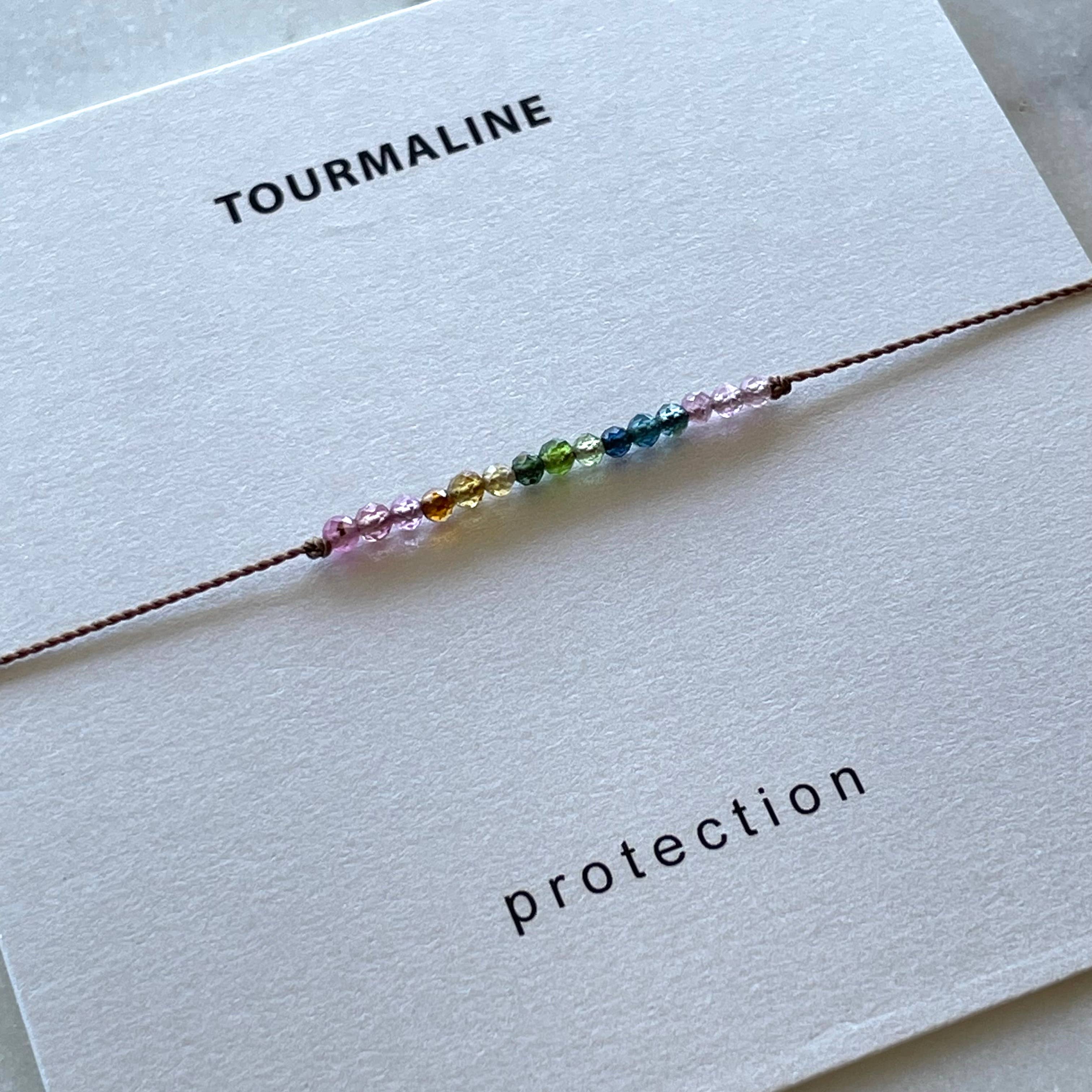 Soulsilk - Wholesale Beaded Bracelet - Watermelon Tourmaline Bracelet- Protection6