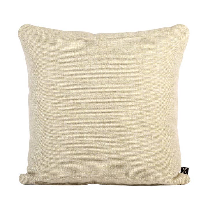 Almohada MUDELL 45x45 amarillo lima y blanco para venta al por mayor de KUXIN // Home Fashion
