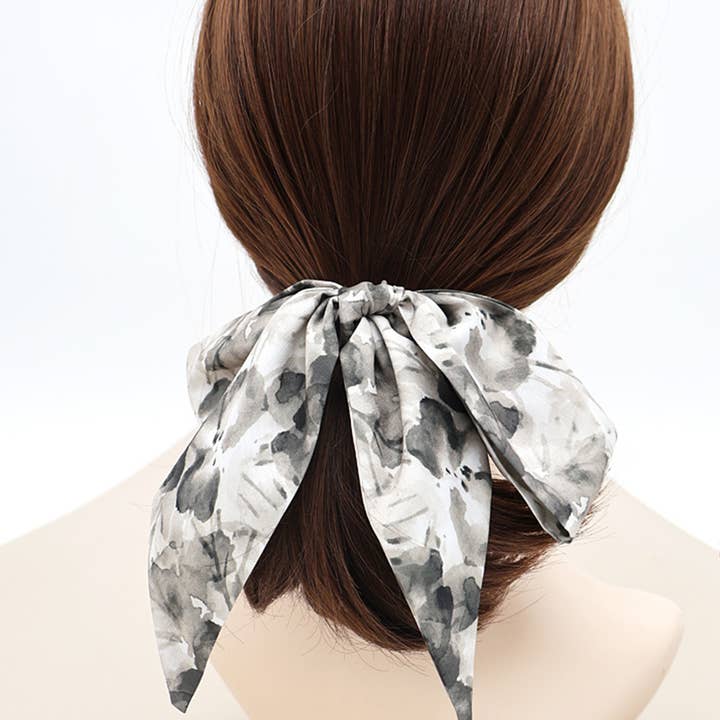 ACCITY - Wholesale Scarf - Women's - RETRO JOKER BOW TIE HAIR SCARF_CWASC0430