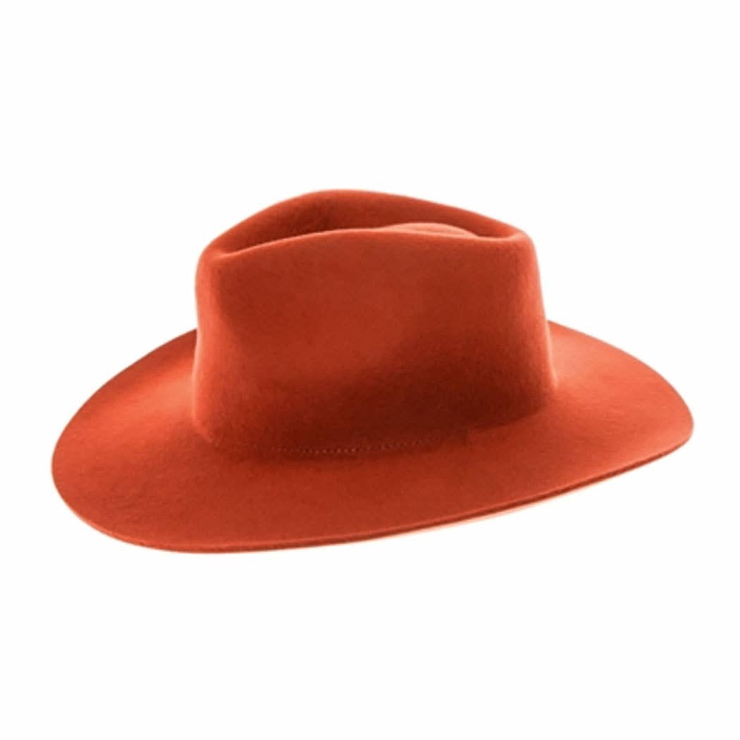 AdornWise - Wholesale Fedora - Women's - Wool Rancher Hat - 100% Australian Wool, Teardrop Crown 6