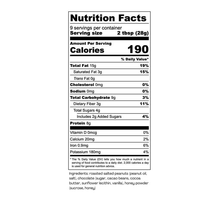 Reid's Gourmet - Wholesale Nut Butter - Dark Chocolate Peanut Butter – 9oz Jar6