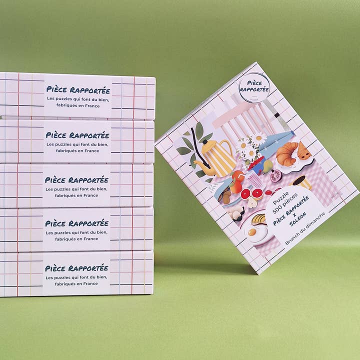 Rompecabezas de 500 piezas Brunch del domingo para venta al por mayor de Pièce rapportée