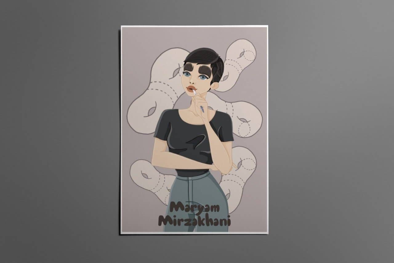 Another Wild Story - Wholesale Art Print - Maryam Mirzakhani Wall Art1