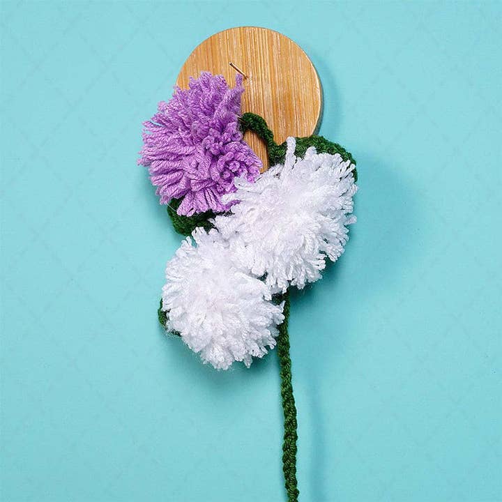 TOMOPOD LLC - Wholesale Car Decorative Charm - Women's - Crochet Dandelion Car Mirror Hanging Charm, Women Car Decor