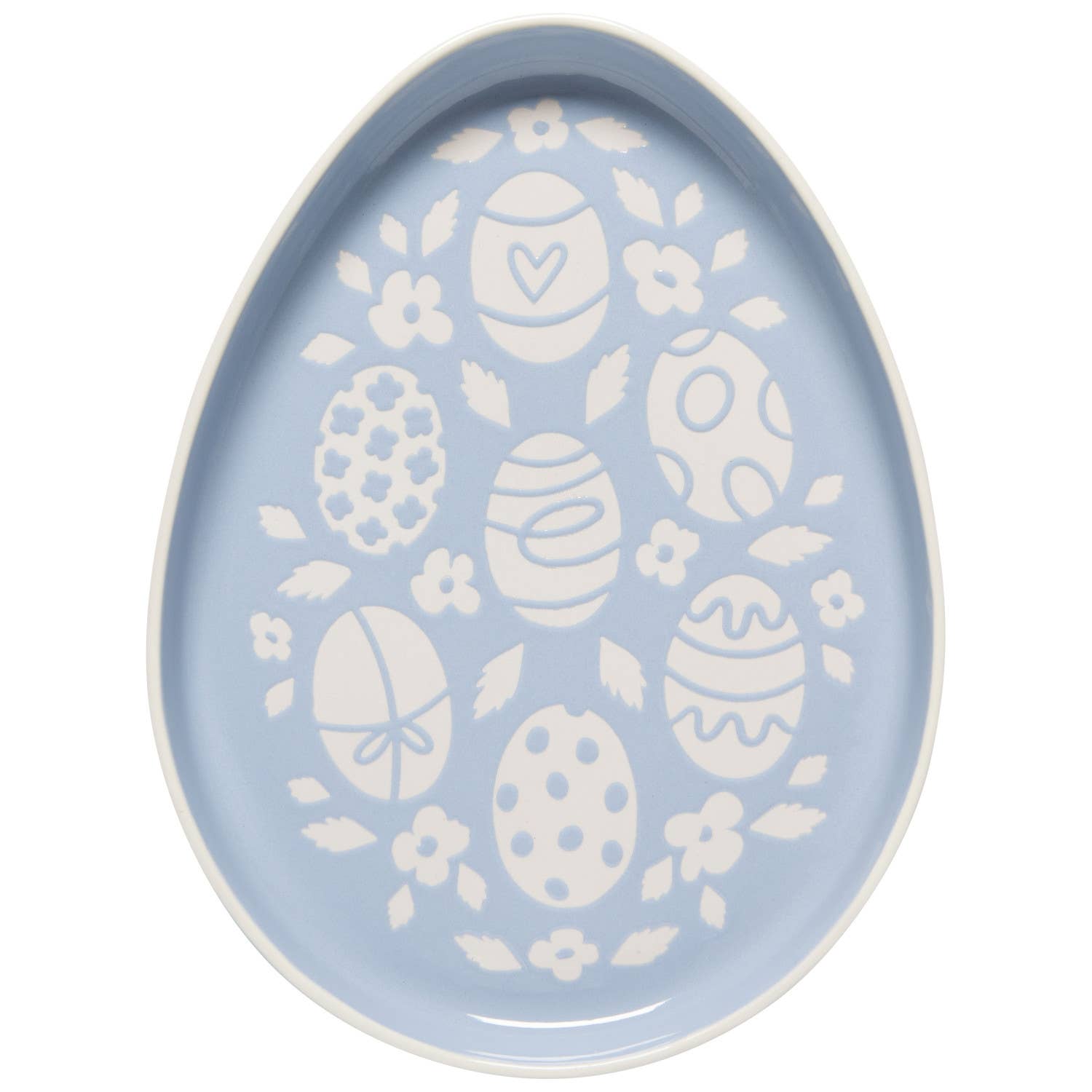 Now Designs by Danica - Wholesale Decorative Plate/Dish/Bowl - Easter Eggs Shaped Tray2