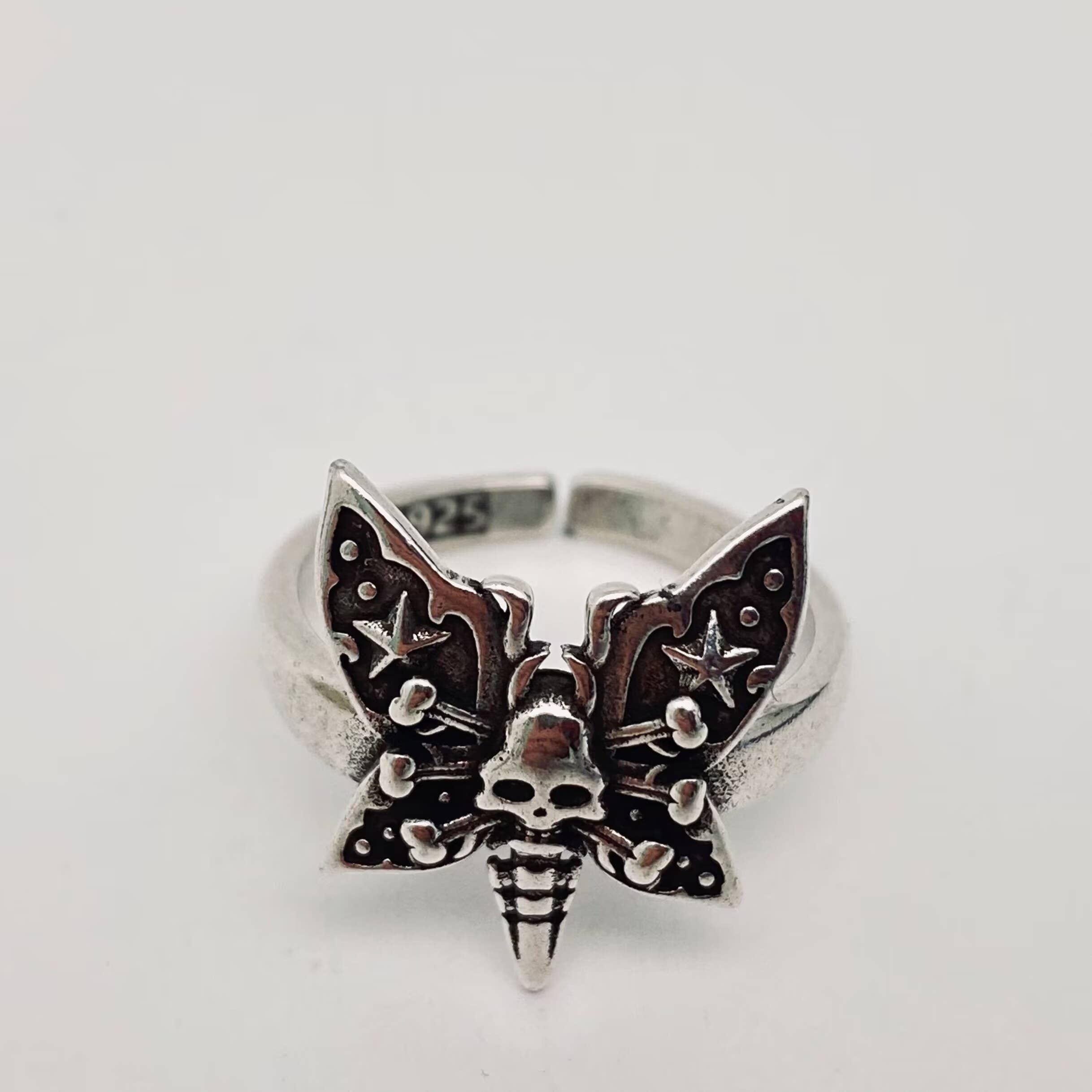 Mio Queena – wholesale Cocktail/statement ring – Multi-style Silver-plated rings Adjustable3