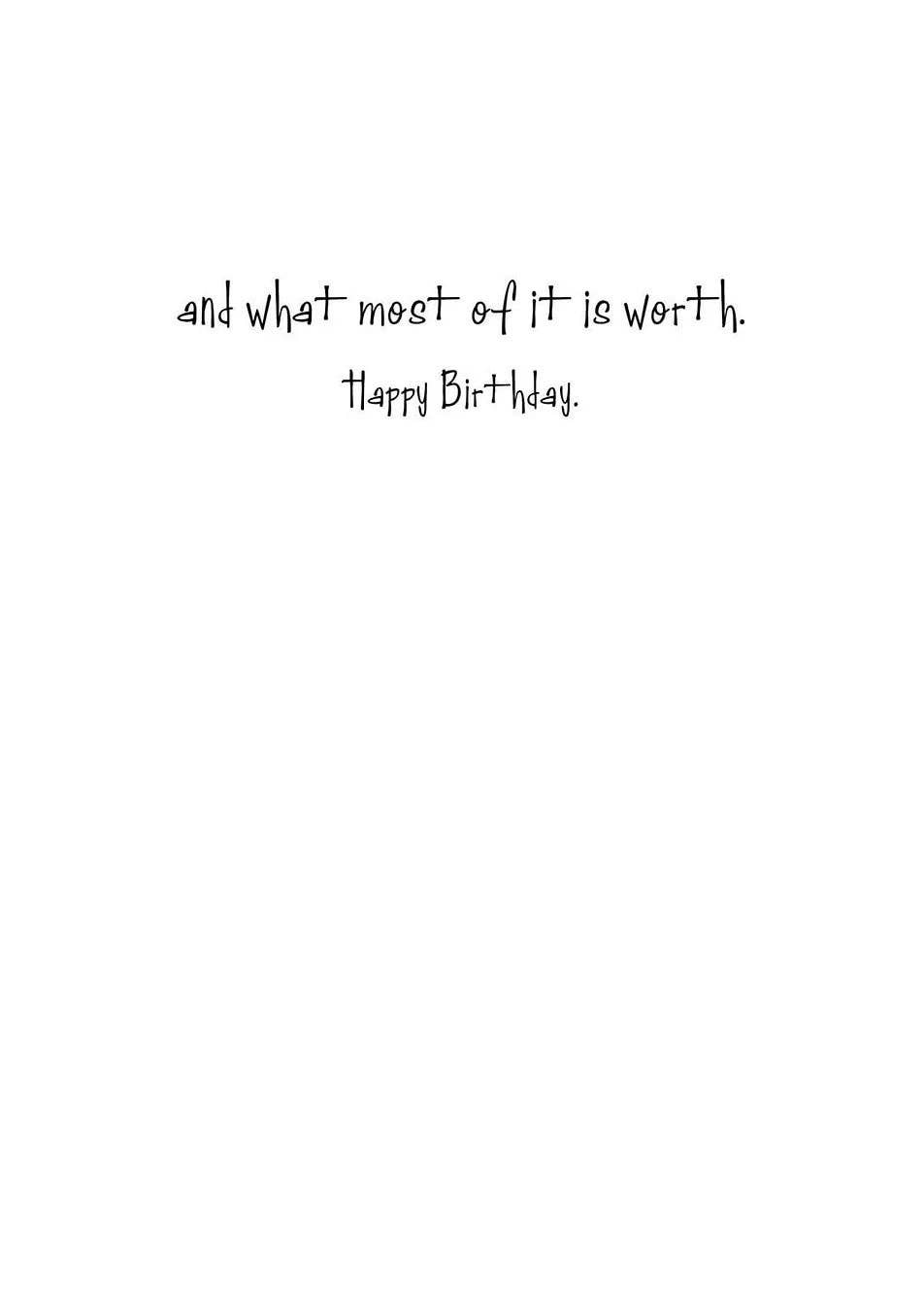 Shade Tree Greetings - Wholesale Birthday Card - AP0115 Birthday Card – “Where Most Men Get Their Information1