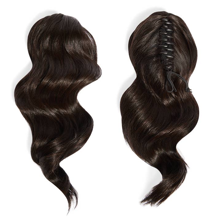 INH Hair - Wholesale Hair Clip - Women's - Emily | Half up Half Down Mini Claw Clip Pony8