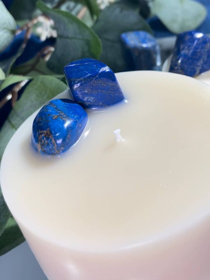 BLÅ LAPIS LAZULI | Standard för wholesale av Chill Flame Candle Studio