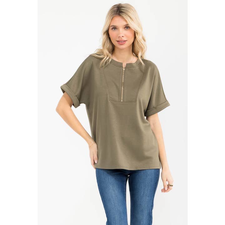 DOULINE MODALE À DEMI-ZIP pour la vente par Perseption