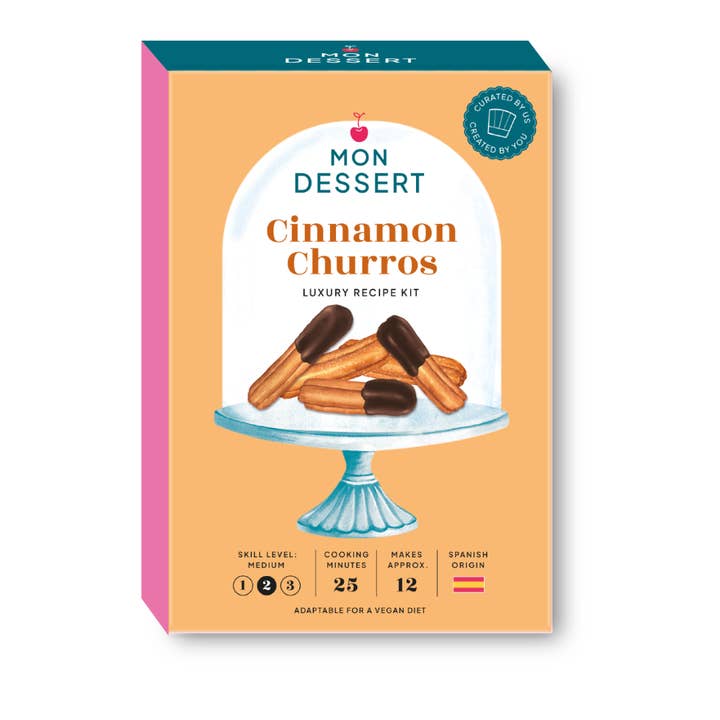 The Bottled Baking Co. – Engroshandel DIY-sæt til fødevarer – Mon Dessert Kanel Churros Mix
