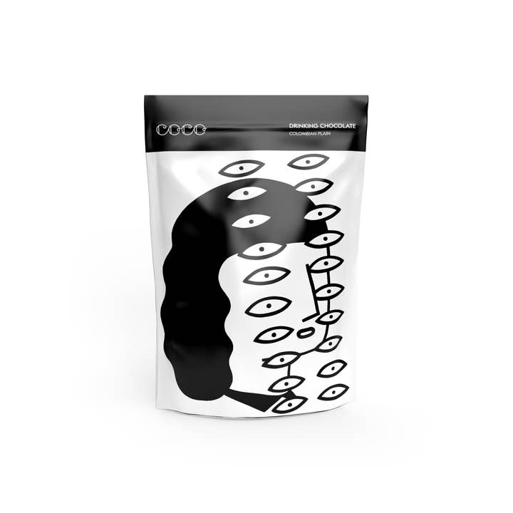 Colombian Plain Drinking Chocolate 200g for wholesale by COCO Chocolatier