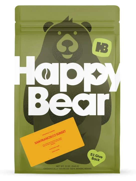 San Francisco Sunset for wholesale by Happy Bear Coffee Company