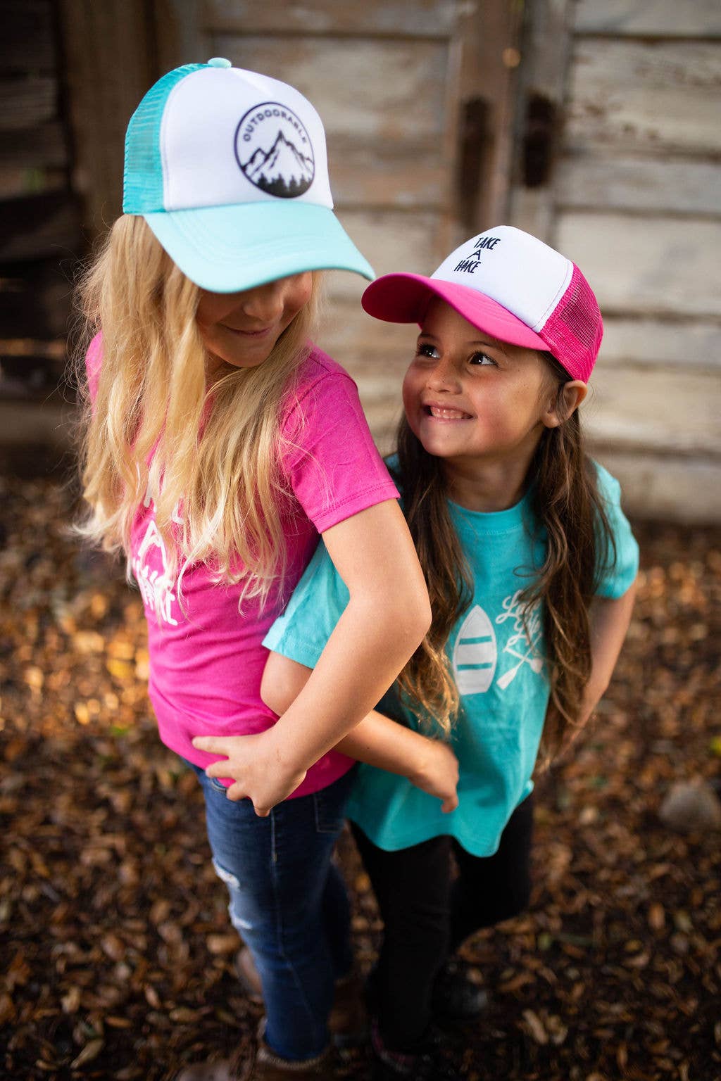 Outdoorable Apparel - Wholesale Screen Printed T-Shirt - Kids - Aqua with White Lake Life Toddler Shirt1