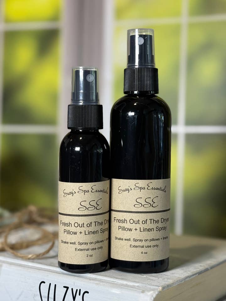 Pillow + Linen Spray – 2 oz or 4 oz – Multi-Scent for wholesale by Suzy Spa Essentials