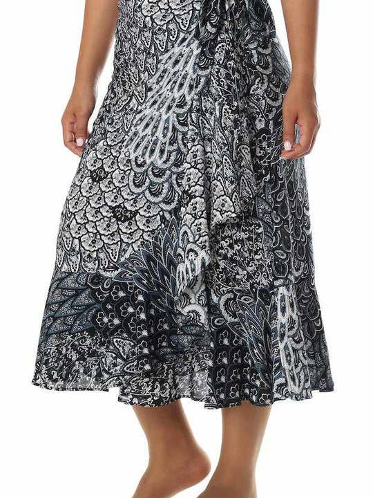 Studio 12 Collective (previously Ethnic Lanna) - Wholesale Skirt - Women's - Wrap Skirt Women's Printed Pattern - Thailand5
