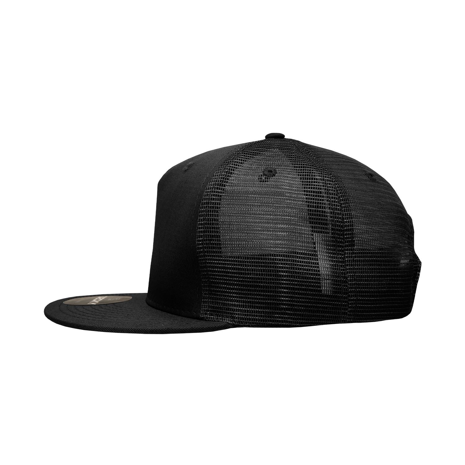 The Park Wholesale - Wholesale Truckerpet - Uniseks - Decky 1040 - Blanco Trucker Snapback-hoeden met 5 panelen - 104065