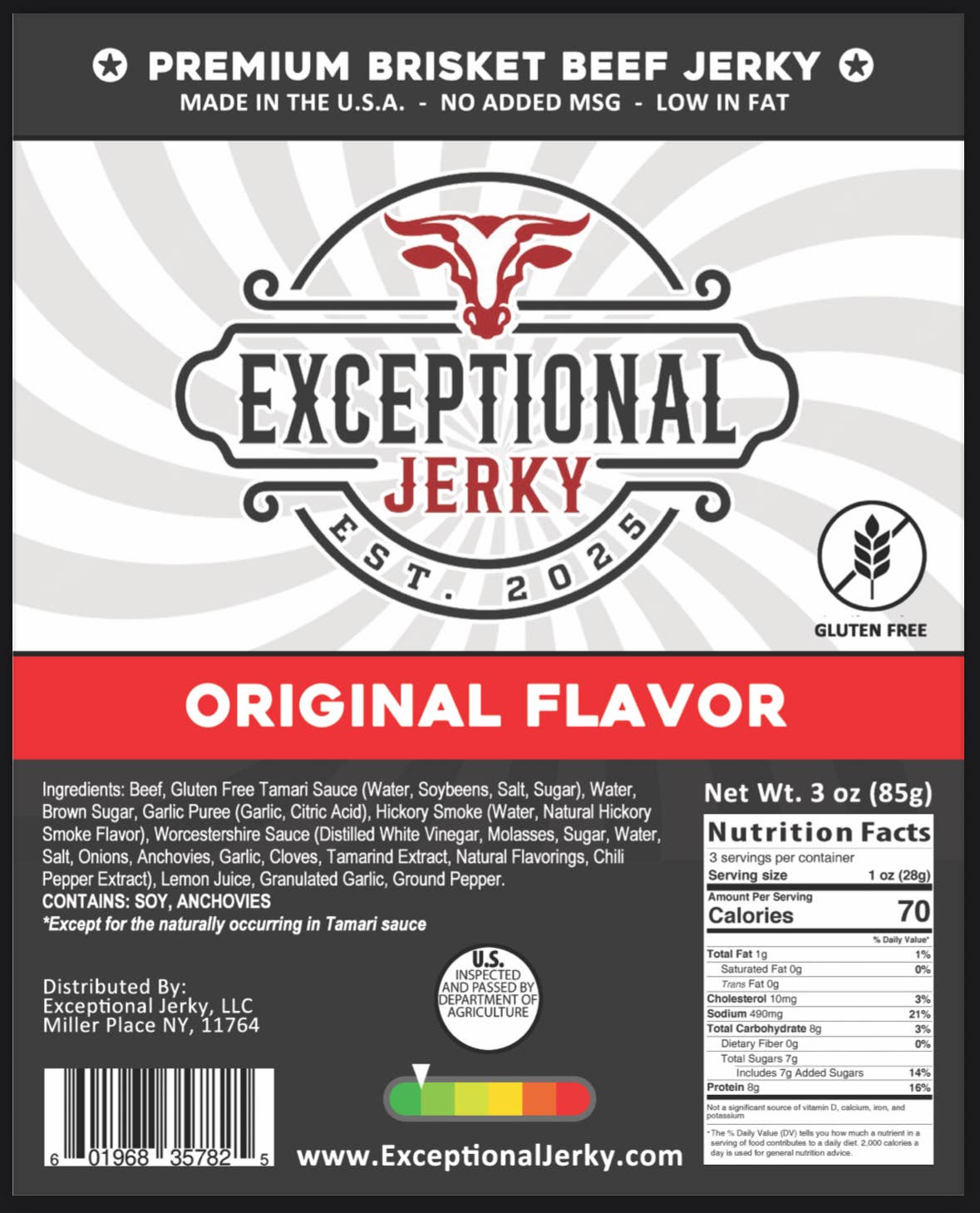 Exceptional Jerky LLC - Wholesale Jerky - Exceptional Jerky Variety 1 - 12 Flavors5