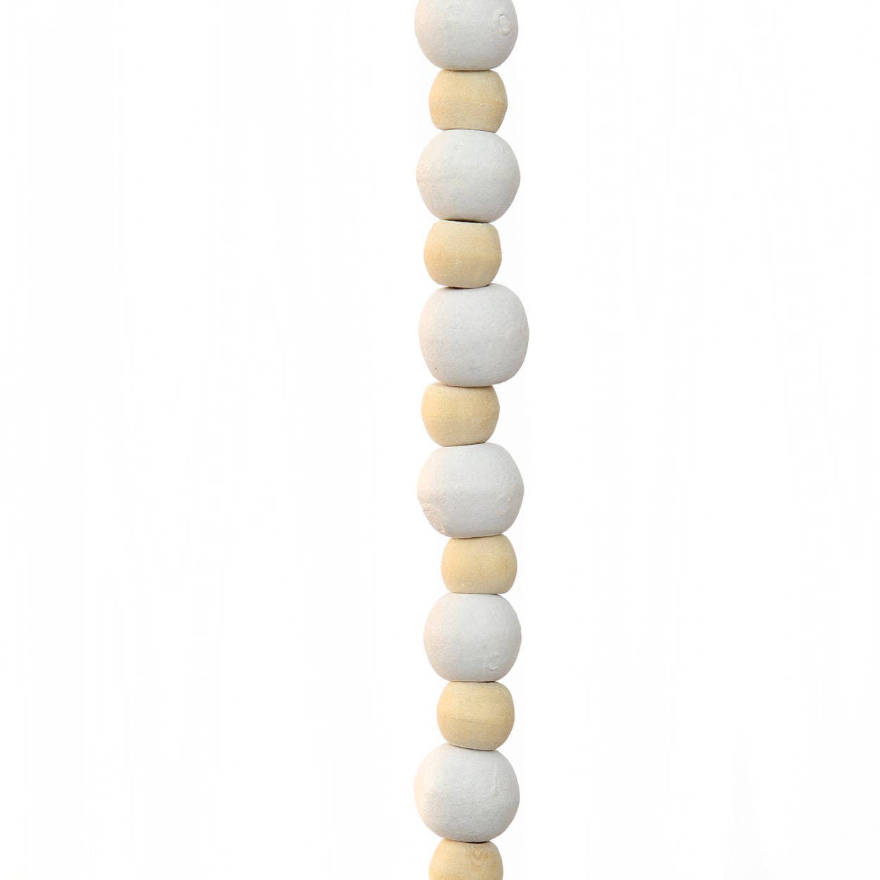 Bazar Bizar Living - Vente Collier de perles - Collier Canggu - Blanc naturel5