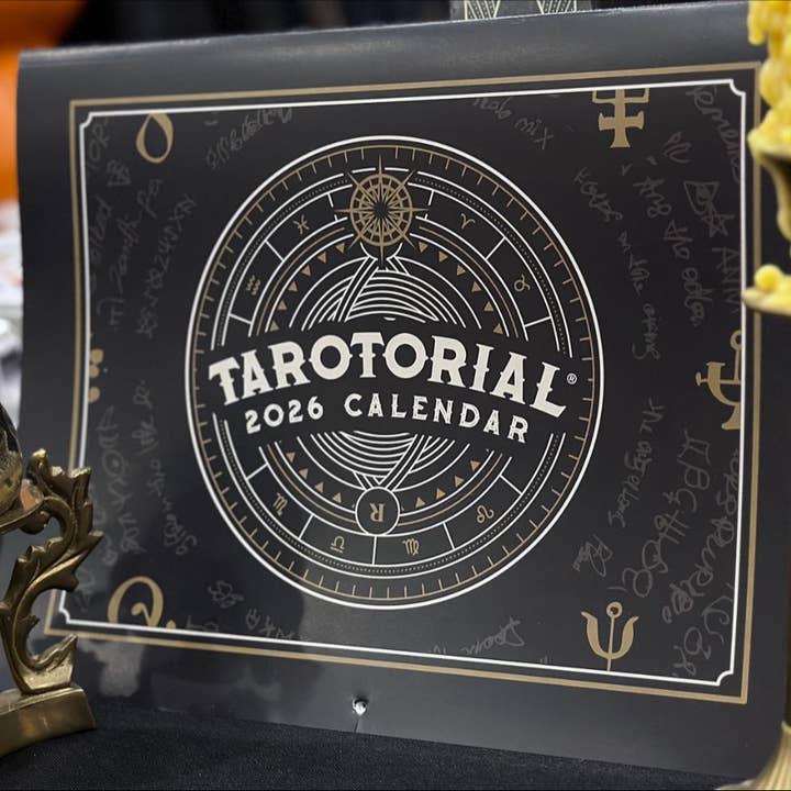 Raven and Rogue - Wholesale Calendar - Tarotorial 2026 Wall Calendar: Daily Divination and Prompts for a Magical Year3