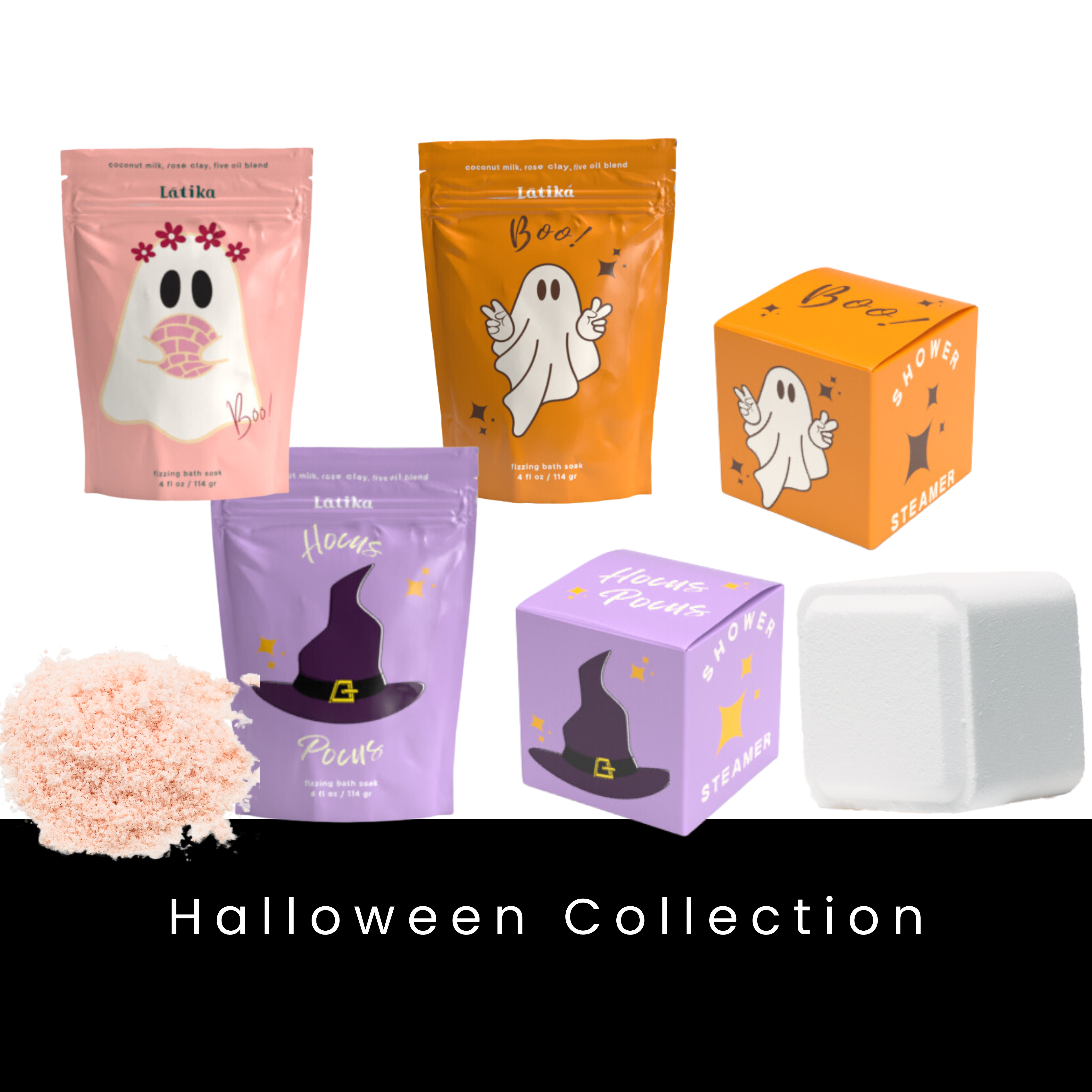 Latika Beauty – wholesale Duschbomb – 🎃 Halloween Duschånga Kub ✨ Boo-spöke - Pumpa3