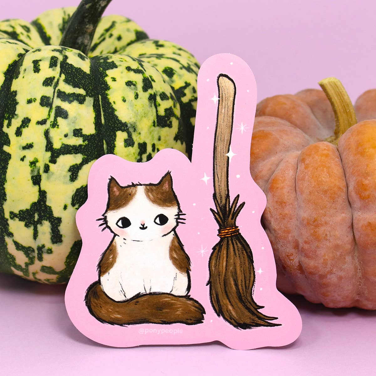 PONY PEOPLE - Wholesale Sticker - A Witch's Familiar Sticker1
