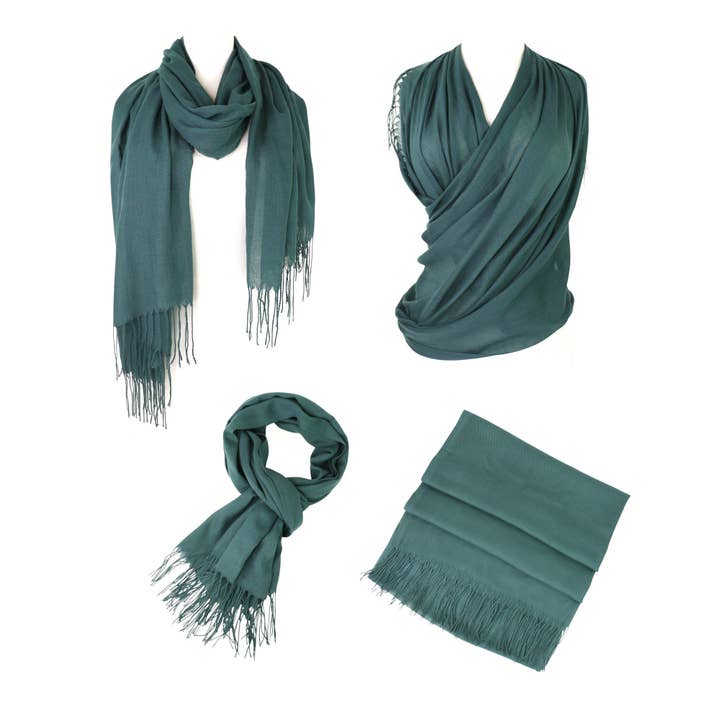 TAPA fashion - Wholesale Scarf - Women's - Plain Viscose Scarves VP1211B (12PC)17